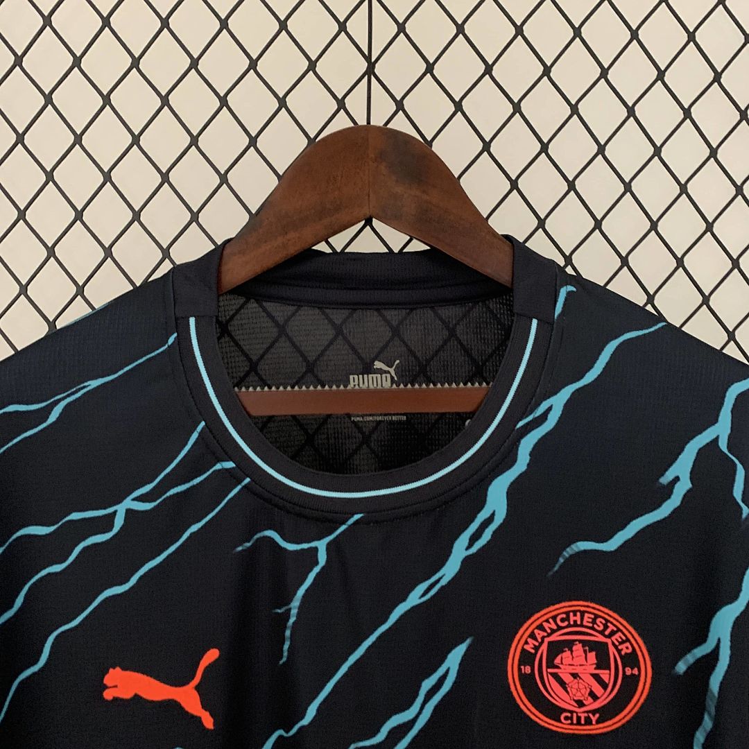 23_24 Long sleeve Manchester City third away S-3XL 8