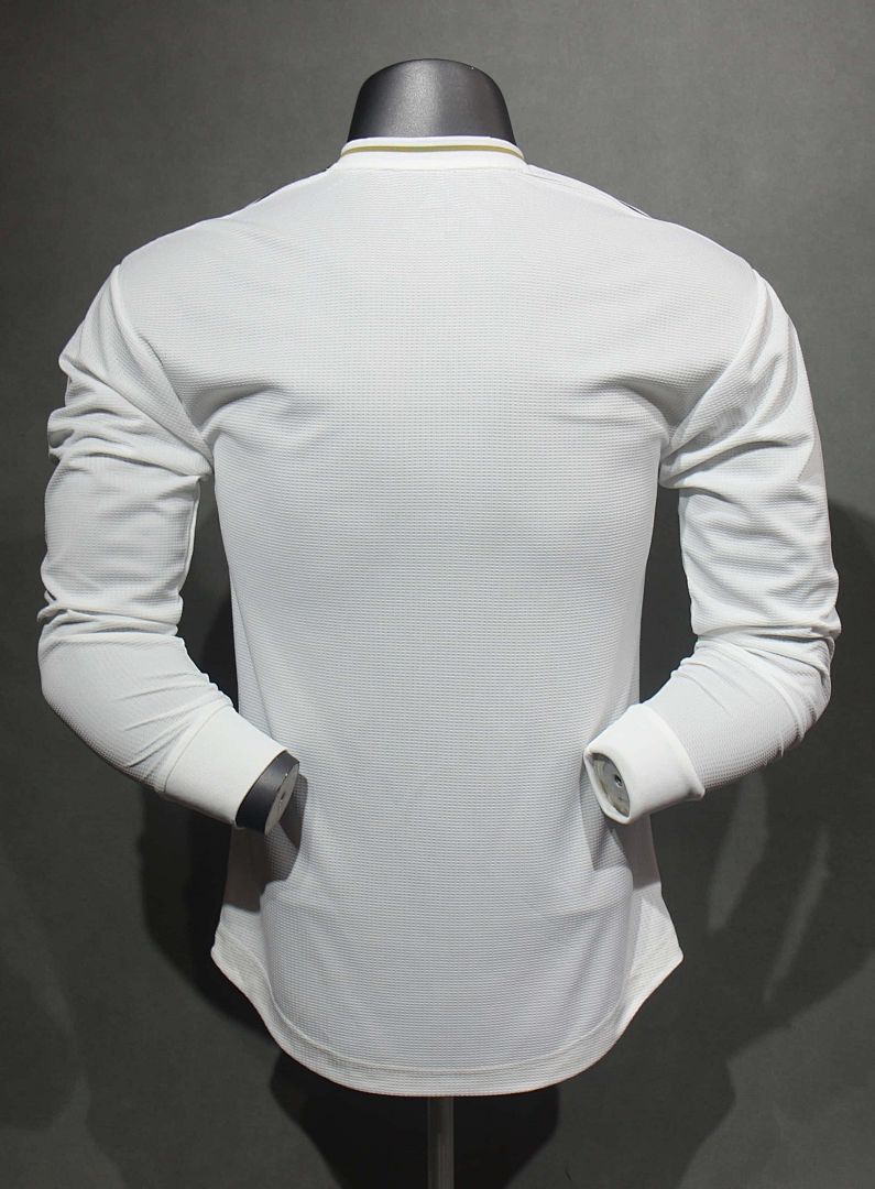 19-20 Retro Player Real Madrid Home Kit Long Sleeve Cheap Football Jersey Wholesale Yupoo 5
