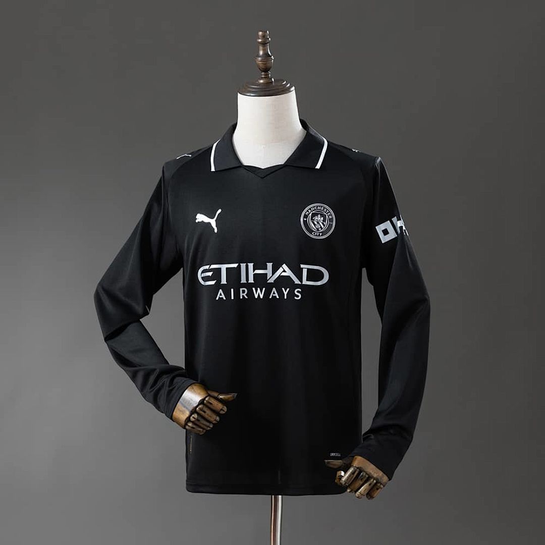 Manchester City 25_26 Away Long Sleeve Jersey S-4XL