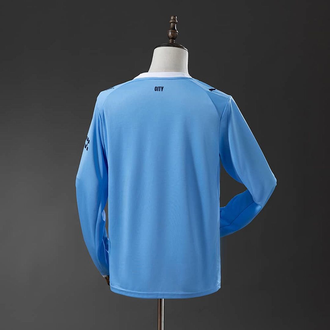 Manchester City 25_26 Home Long Sleeve Jersey S-4XL 8