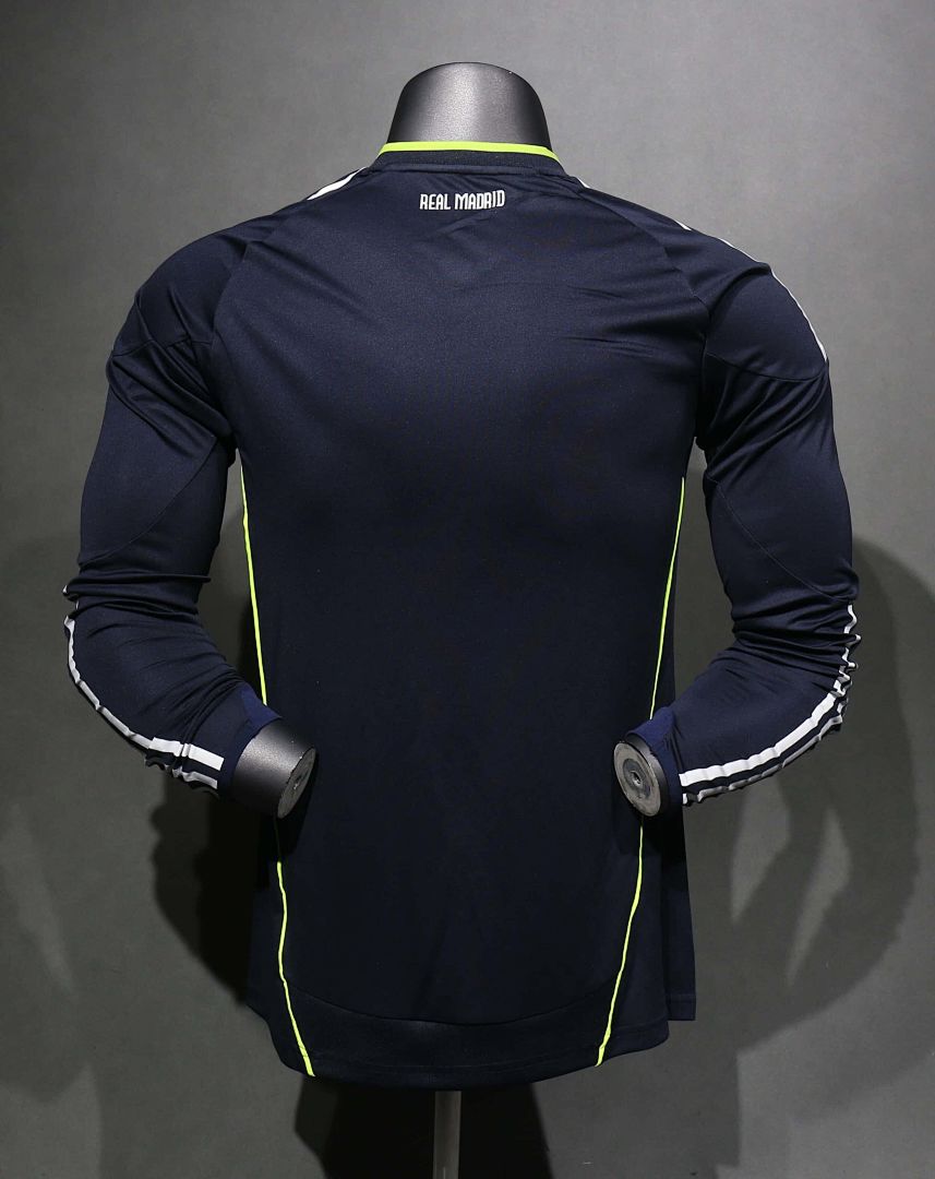 10-11 Retro Player Real Madrid Away Kit Long Sleeve Cheap Football Jersey Wholesale Yupoo 7