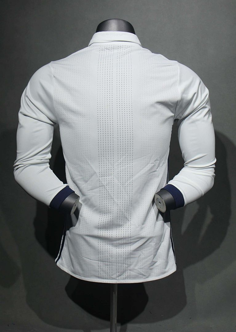 16-17 Retro Player Real Madrid Home Kit Long Sleeve Cheap Football Jersey Wholesale Yupoo 5