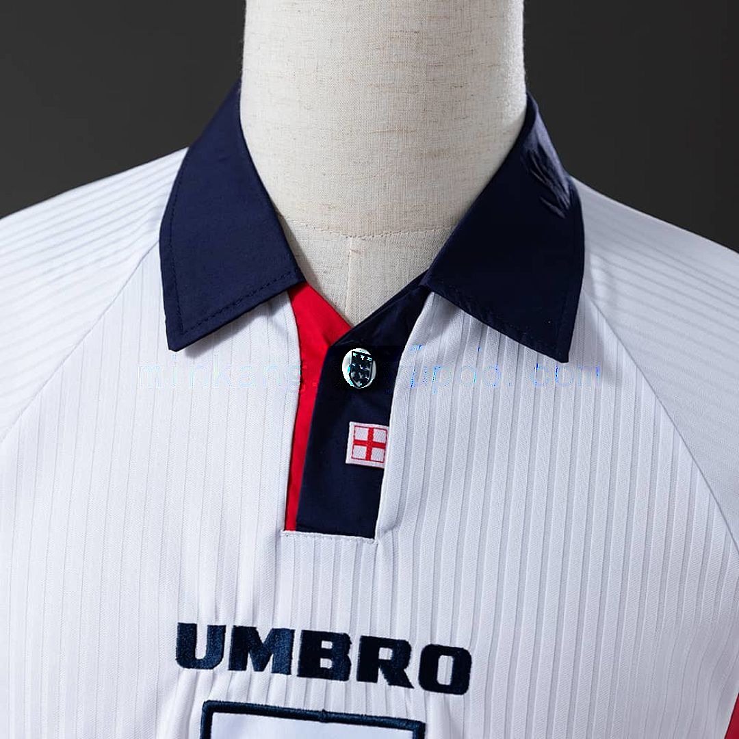 Retro 1998 England home S- XXL 4