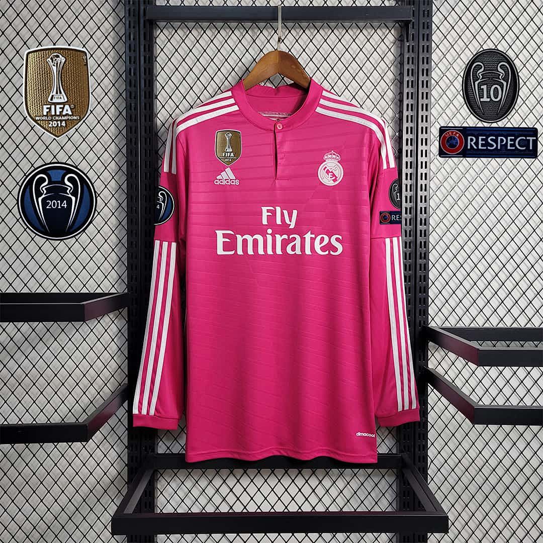 14-15 Real Madrid away long Sleeve