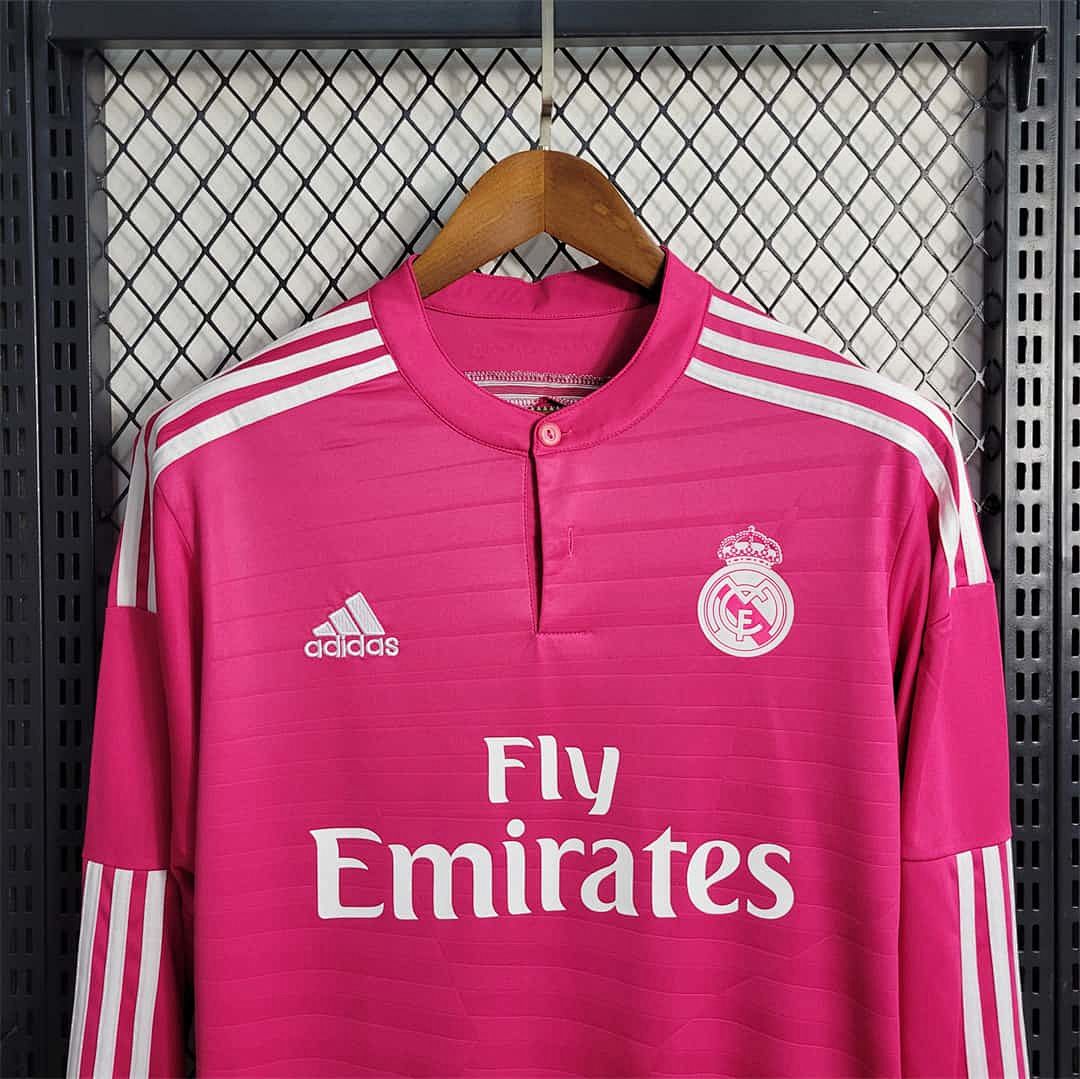 14-15 Real Madrid visitante manga larga 11