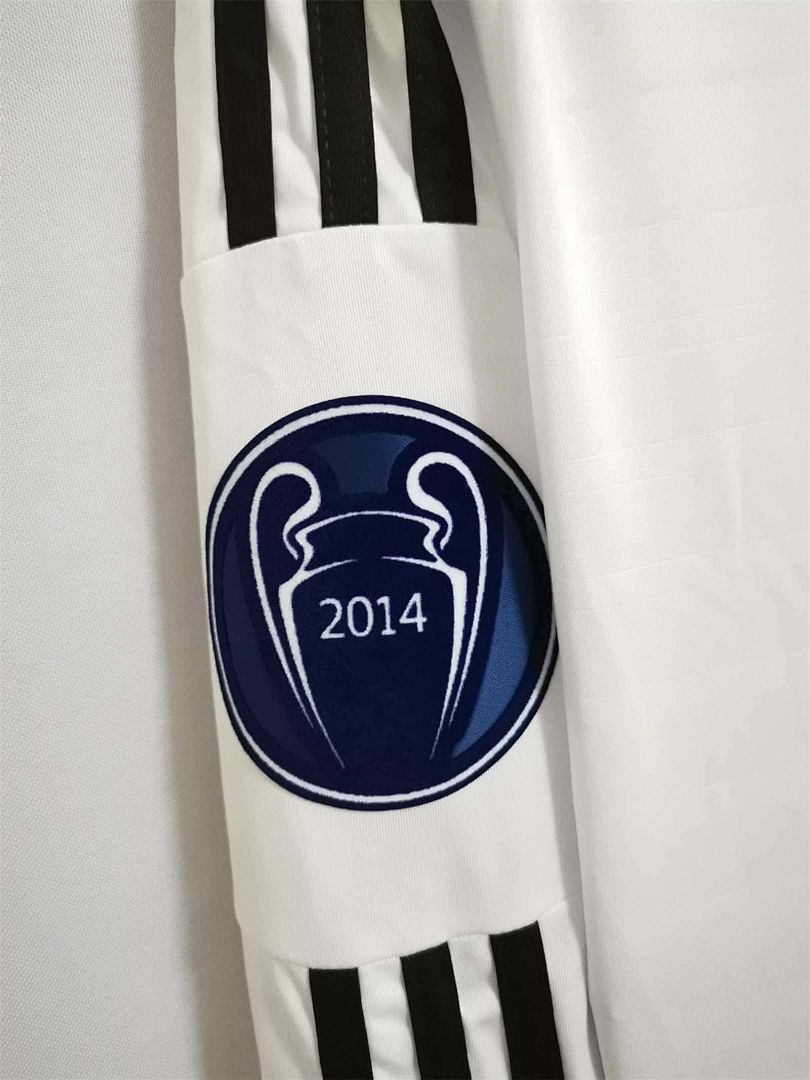 14-15 Real Madrid home Long Sleeve 12