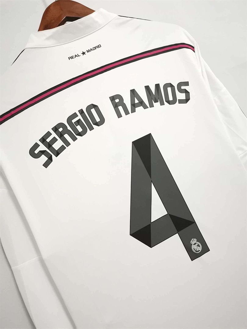 14-15 Real Madrid home Long Sleeve 15