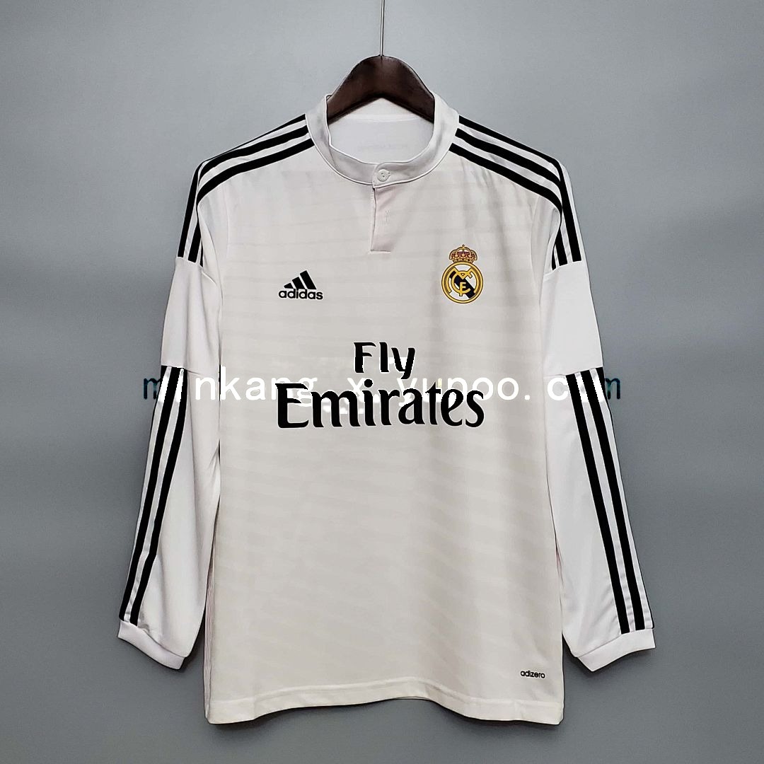 14-15 Real Madrid home Long Sleeve 2
