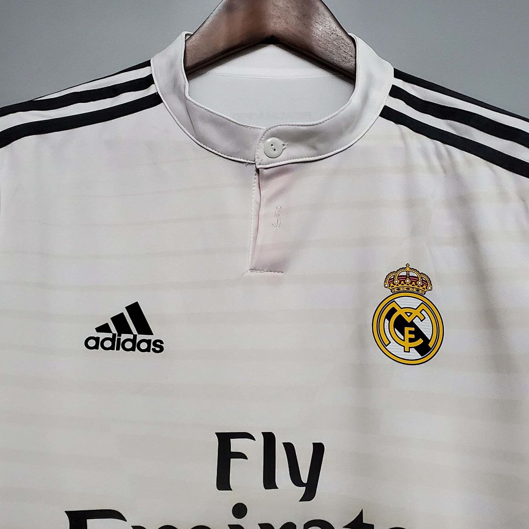 14-15 Real Madrid home Long Sleeve 3