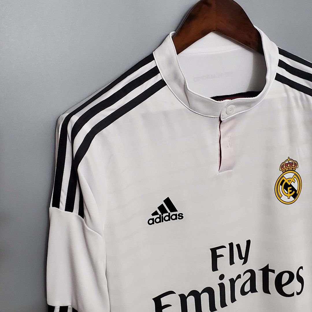 14-15 Real Madrid home Long Sleeve 7