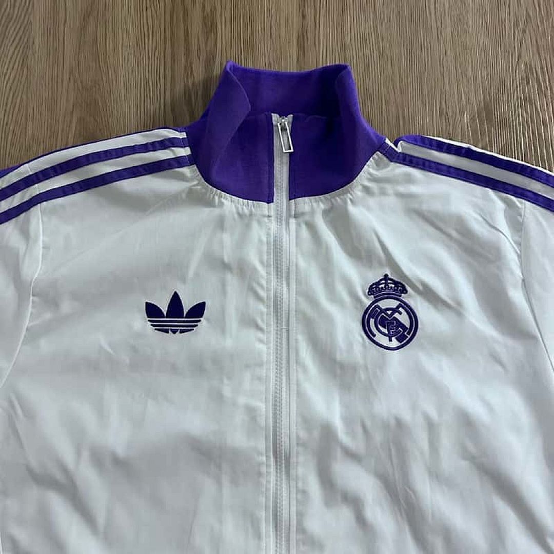 25-26 Real Madrid Windbreaker Jacket Kit S-3XL Cheap Football Jersey Wholesale Yupoo 6