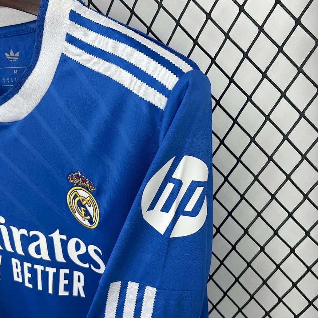 25-26 Real Madrid Third Away Kit Long Sleeves S-2XL Cheap Football Jersey Wholesale Yupoo 5