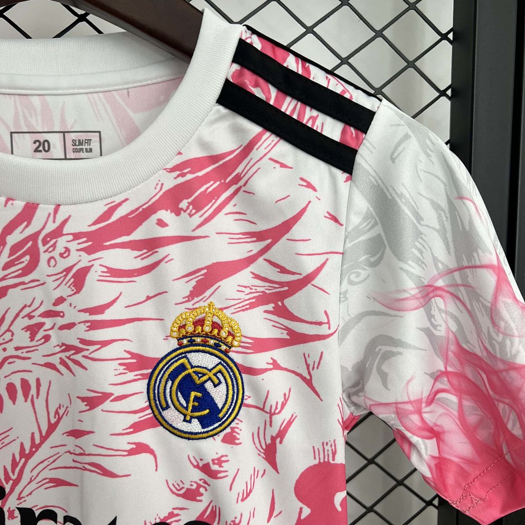 25-26 Kids Real Madrid Special Edition Kit Cheap Football Jersey Wholesale Yupoo 2