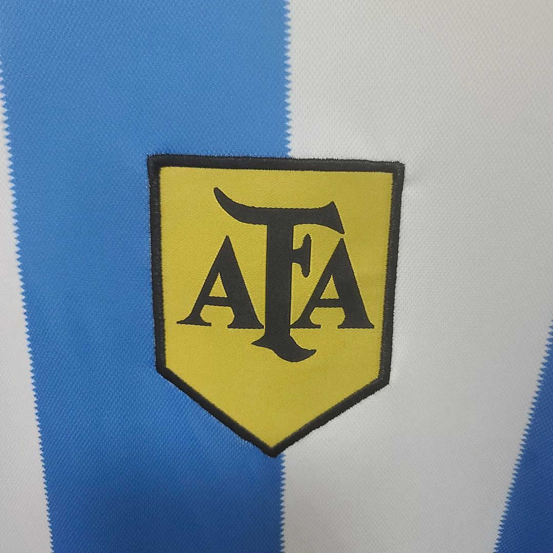 Retro 1978 Long Sleeve Argentina Home S-XXL 6