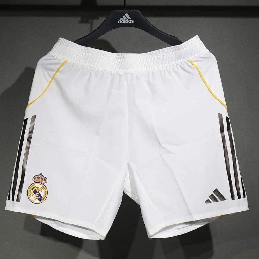 25-26 Player Real Madrid Home Shorts S-3XL Soccer Jersey