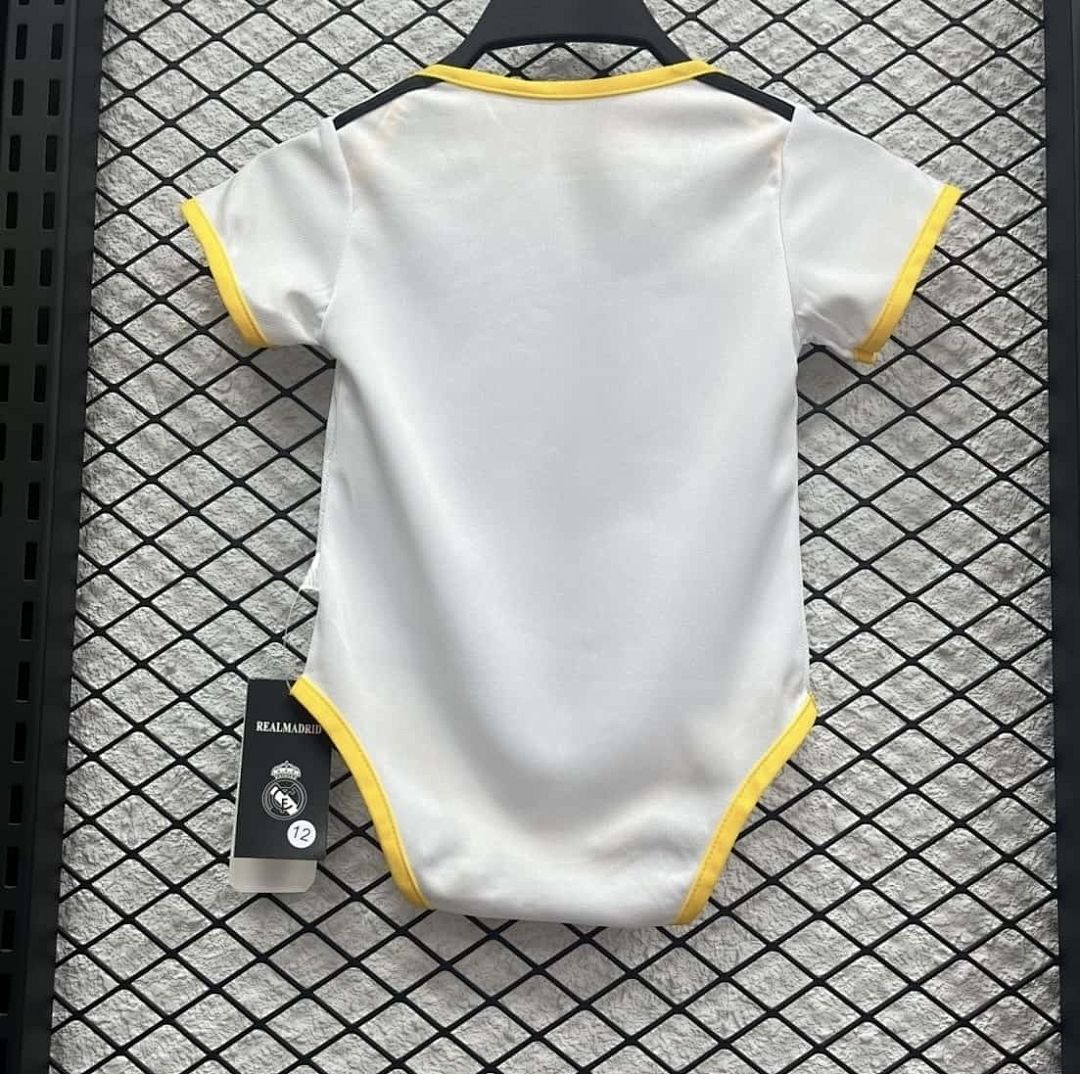 25-26 Real Madrid Home Baby Uniform Cheap Football Jersey Wholesale Yupoo 2