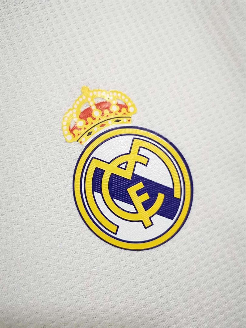 15-16 Real Madrid home white long sleeves 6