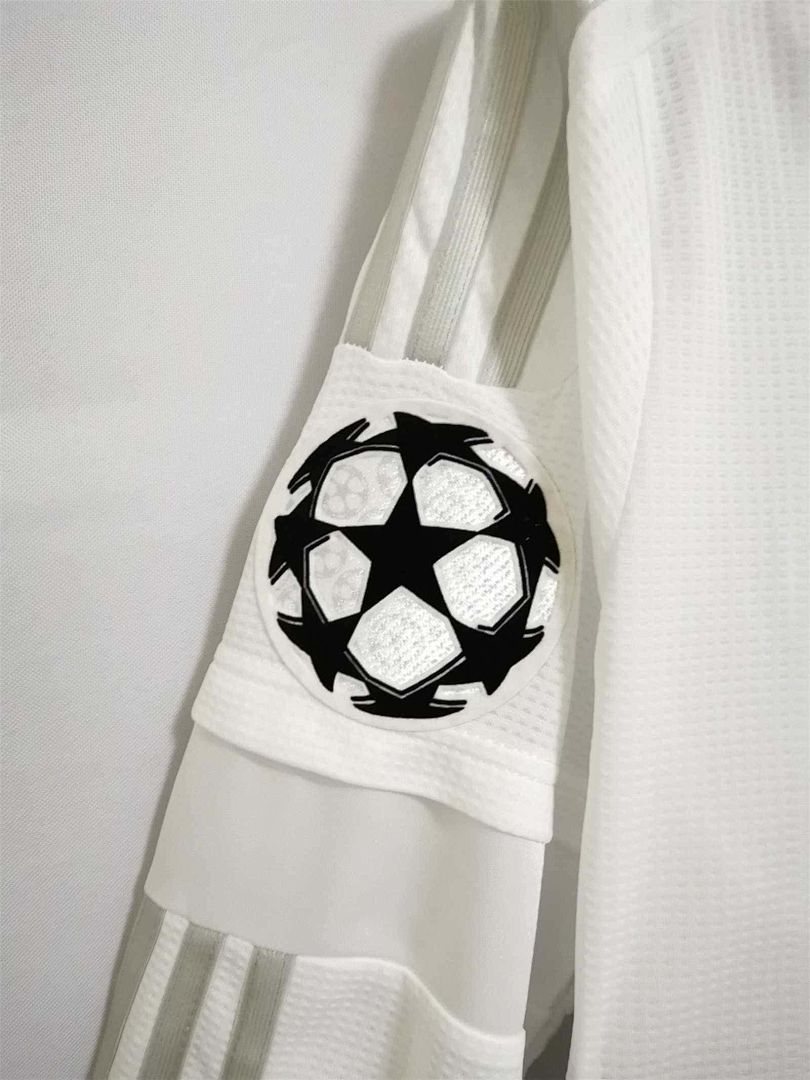 15-16 Real Madrid home white long sleeves 7