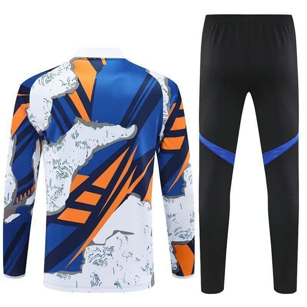 25-26 Real Madrid Pre-Match Training Kits Long Tracksuits Cheap Football Jersey Wholesale Yupoo 2