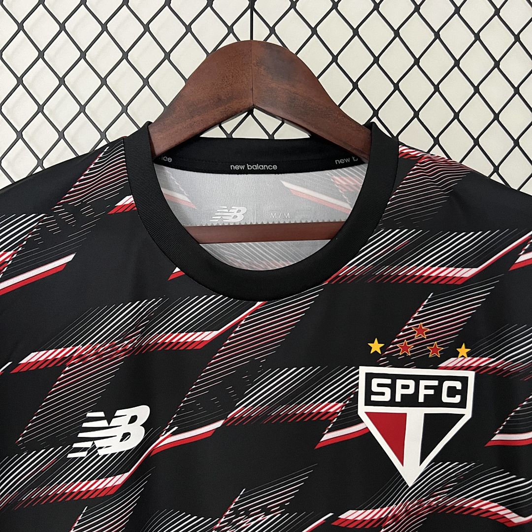 24_25 Sao Paulo Pre-match Suit S-4XL 7