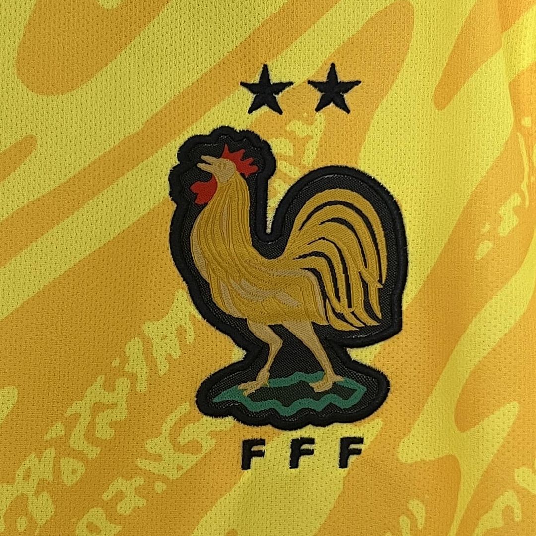 2024 Goalkeeper France Yellow S-XXL 2