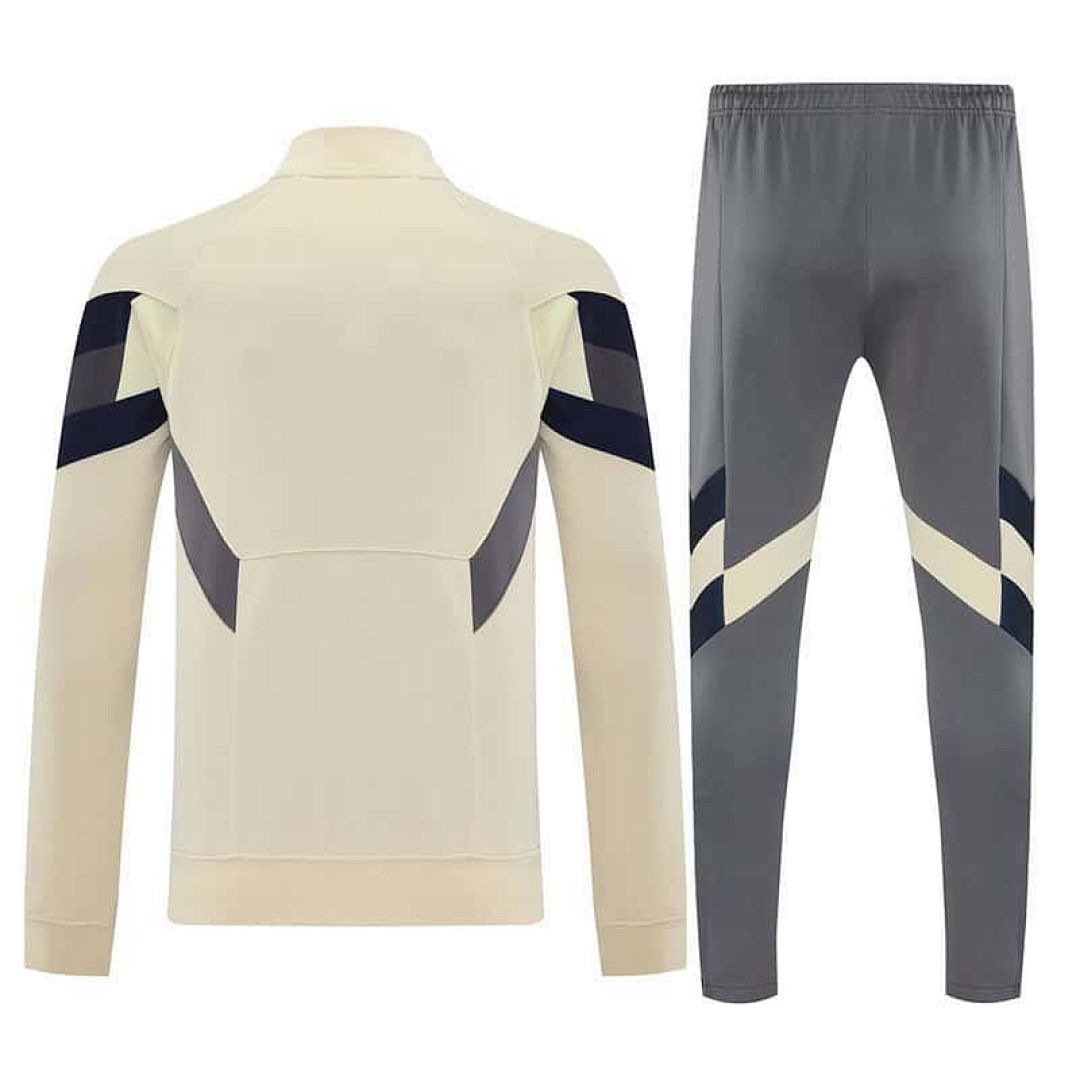 25-26 Real Madrid Yellow Tracksuits Long Jacket Suits Cheap Football Jersey Wholesale Yupoo 2