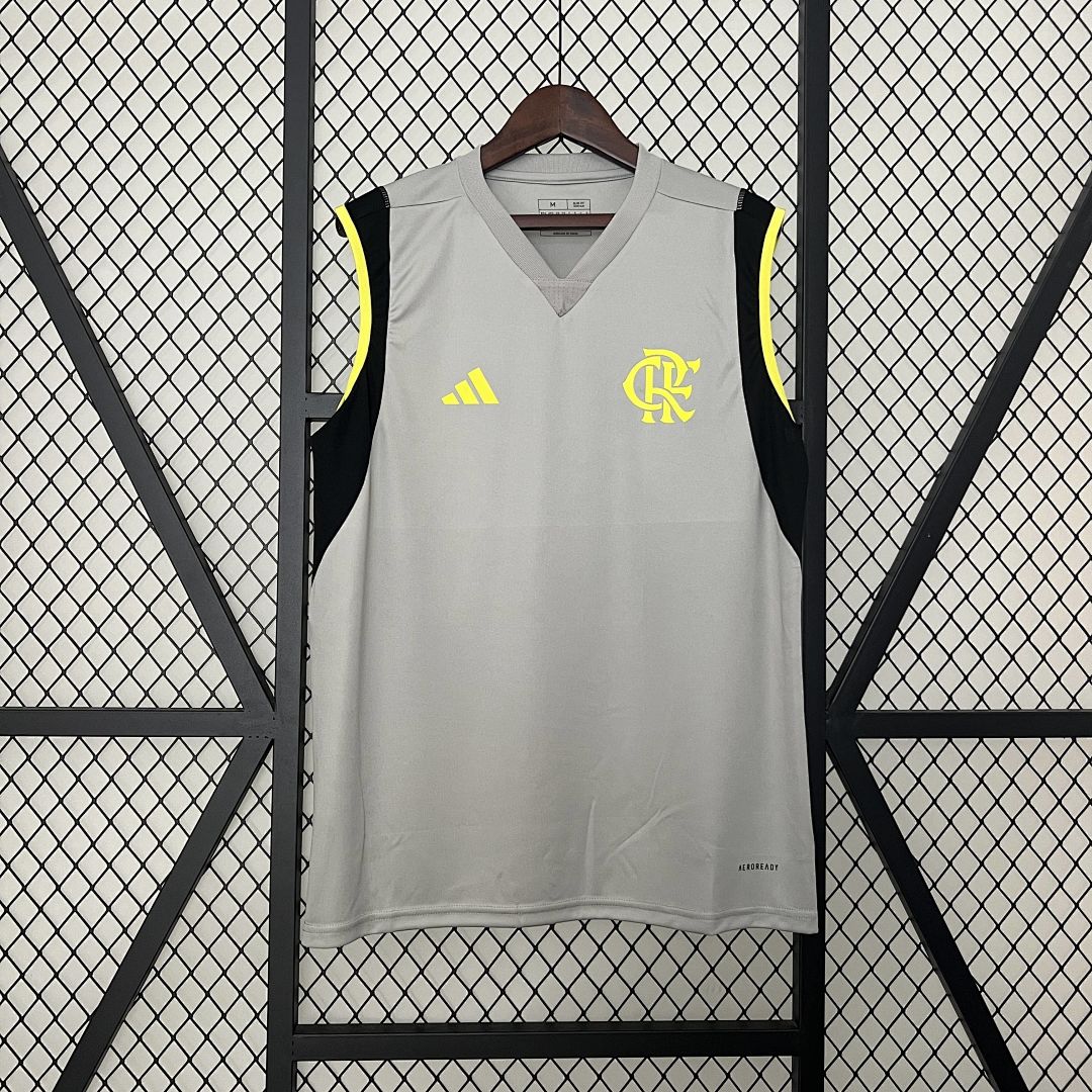 24_25 Vest Flamenco Training Wear Gray S-4XL