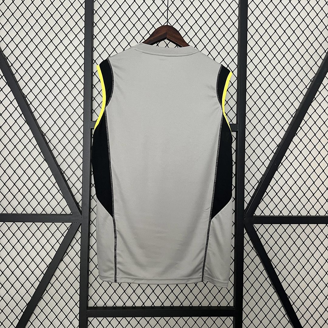 24_25 Vest Flamenco Training Wear Gray S-4XL 5