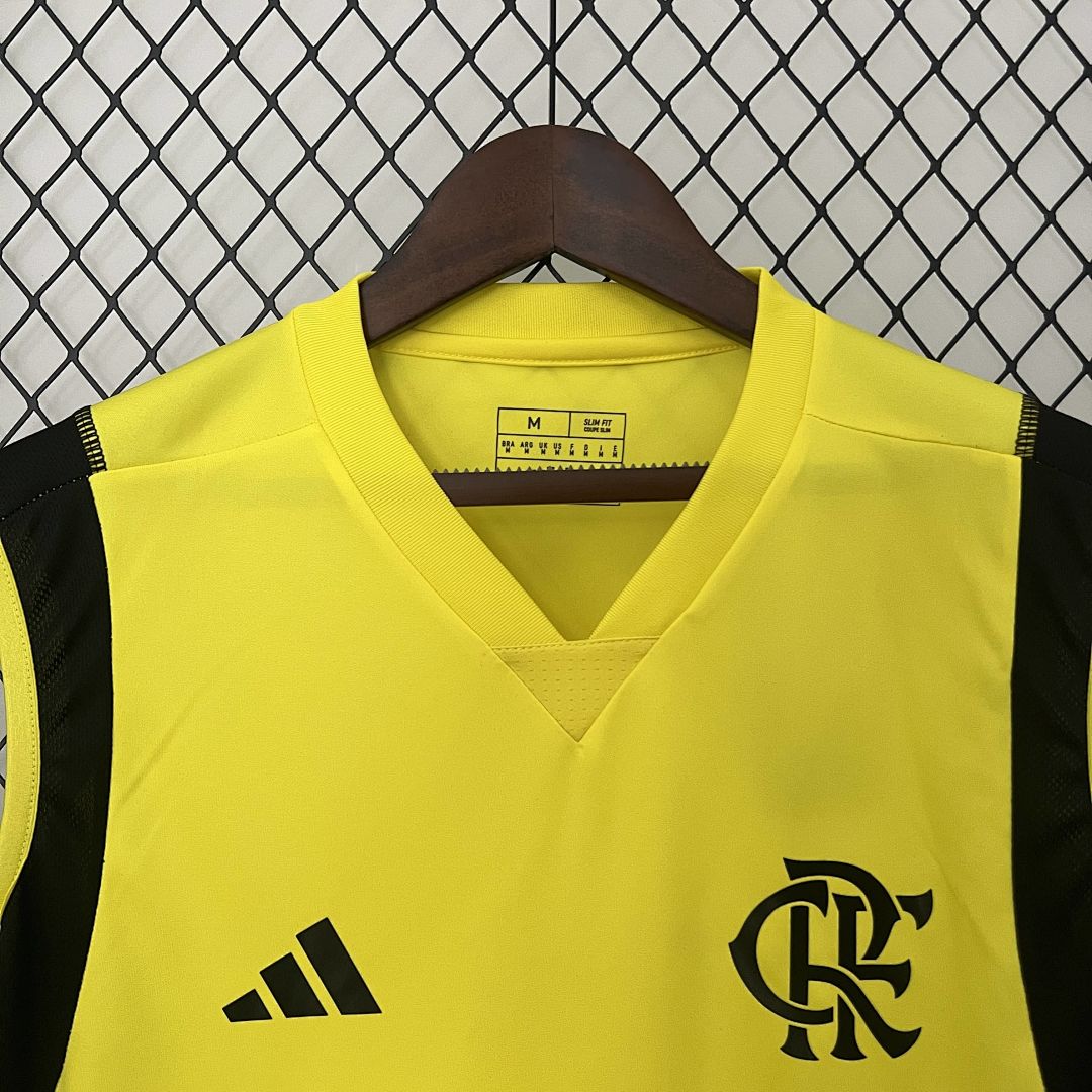 24_25 Vest Flamenco Training Wear Yellow S-4XL 3