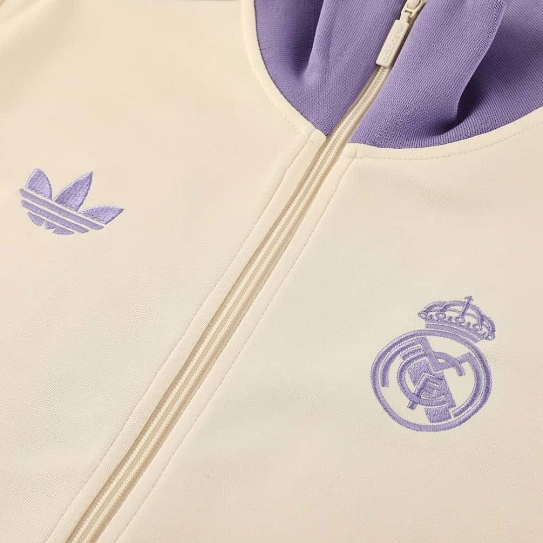 24-25 Real Madrid Training Kits Tracksuits Jacket Cheap Football Jersey Wholesale Yupoo 11