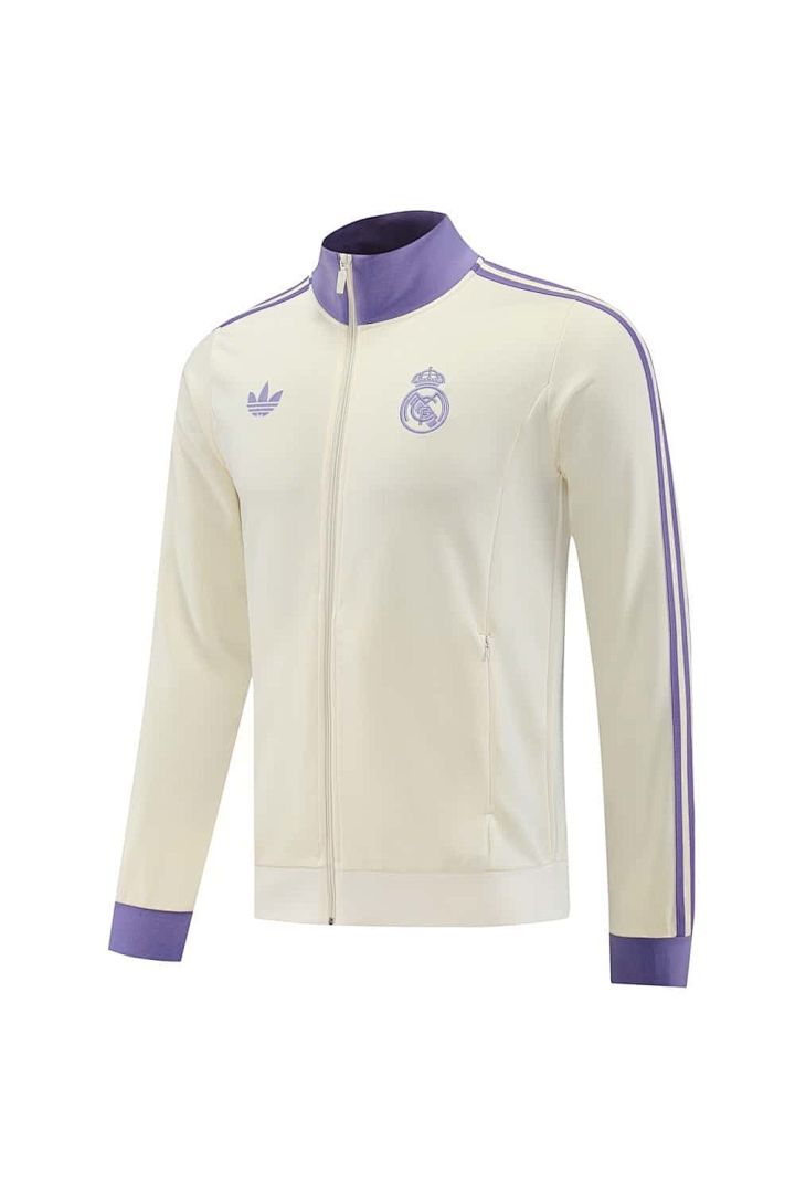24-25 Real Madrid Training Kits Tracksuits Jacket Cheap Football Jersey Wholesale Yupoo 17