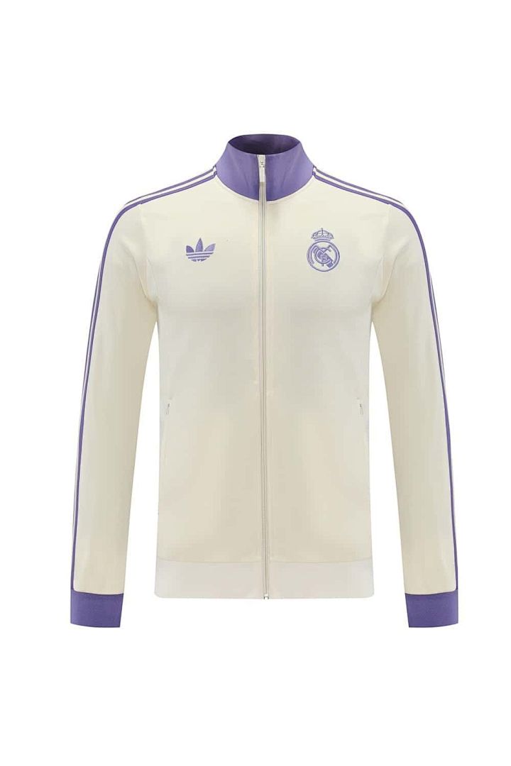 24-25 Real Madrid Training Kits Tracksuits Jacket Cheap Football Jersey Wholesale Yupoo 18