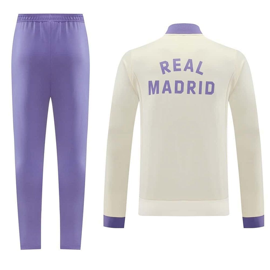 24-25 Real Madrid Training Kits Tracksuits Jacket Cheap Football Jersey Wholesale Yupoo 19