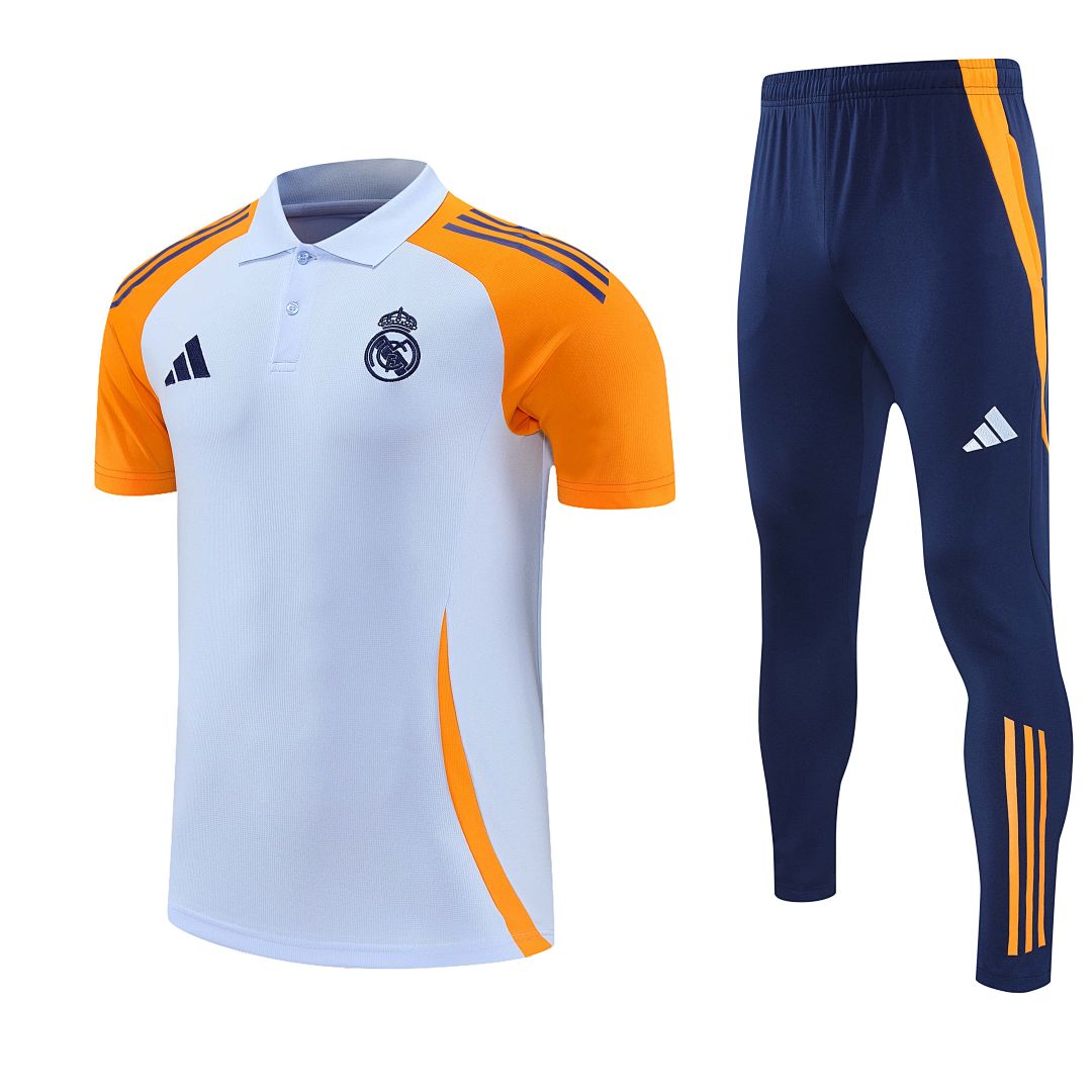 25-26 Real Madrid Training Kits Tracksuits Polo Cheap Football Jersey Wholesale Yupoo