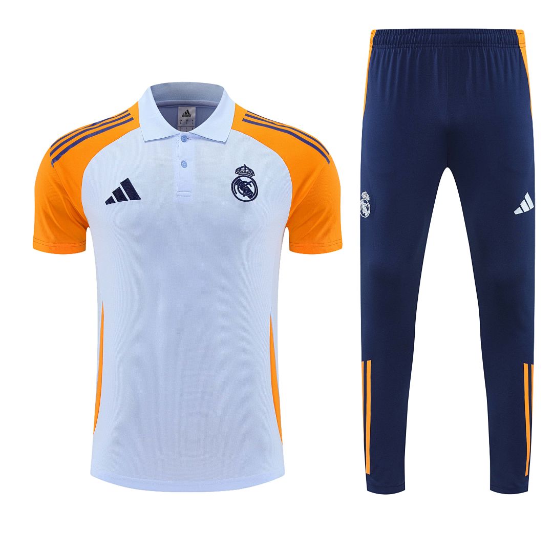 25-26 Real Madrid Training Kits Tracksuits Polo Cheap Football Jersey Wholesale Yupoo 3