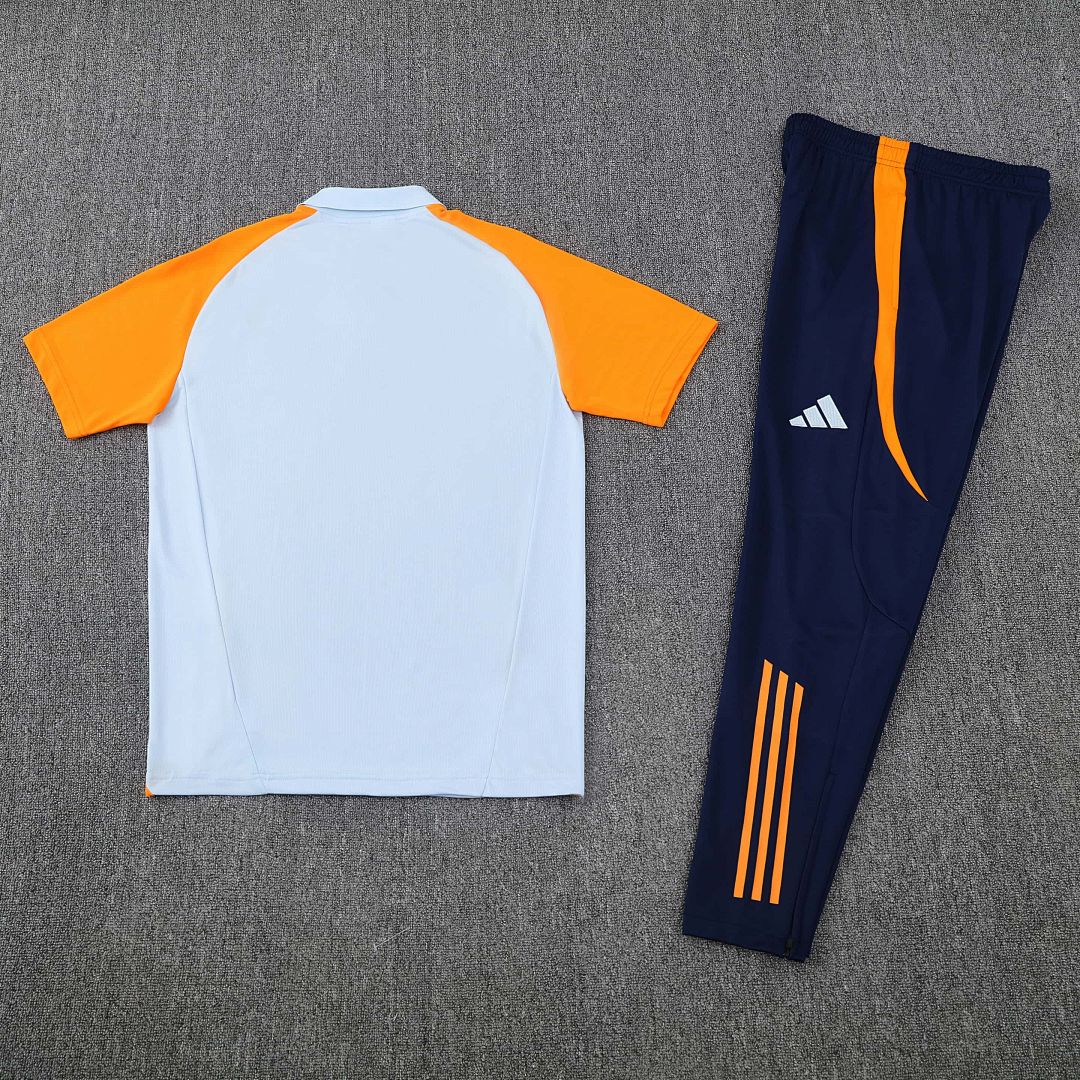 25-26 Real Madrid Training Kits Tracksuits Polo Cheap Football Jersey Wholesale Yupoo 7