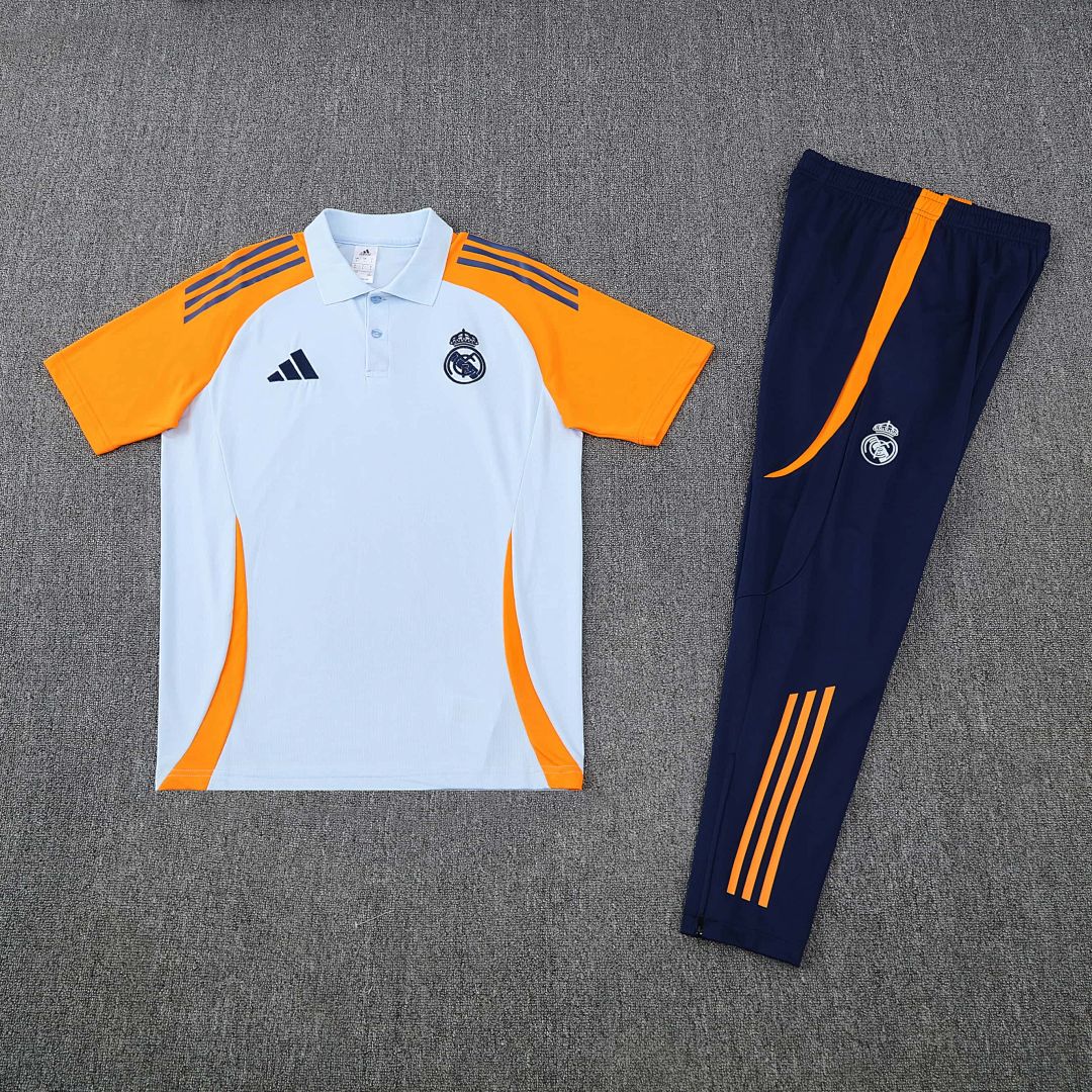 25-26 Real Madrid Training Kits Tracksuits Polo Cheap Football Jersey Wholesale Yupoo 8