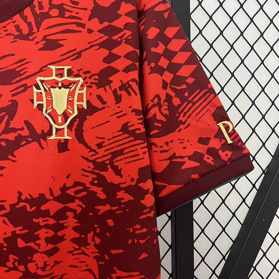 2024 Portugal Training Wear Red S-XXL 3