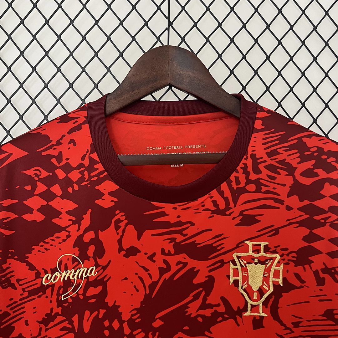 2024 Portugal Training Wear Red S-XXL 4