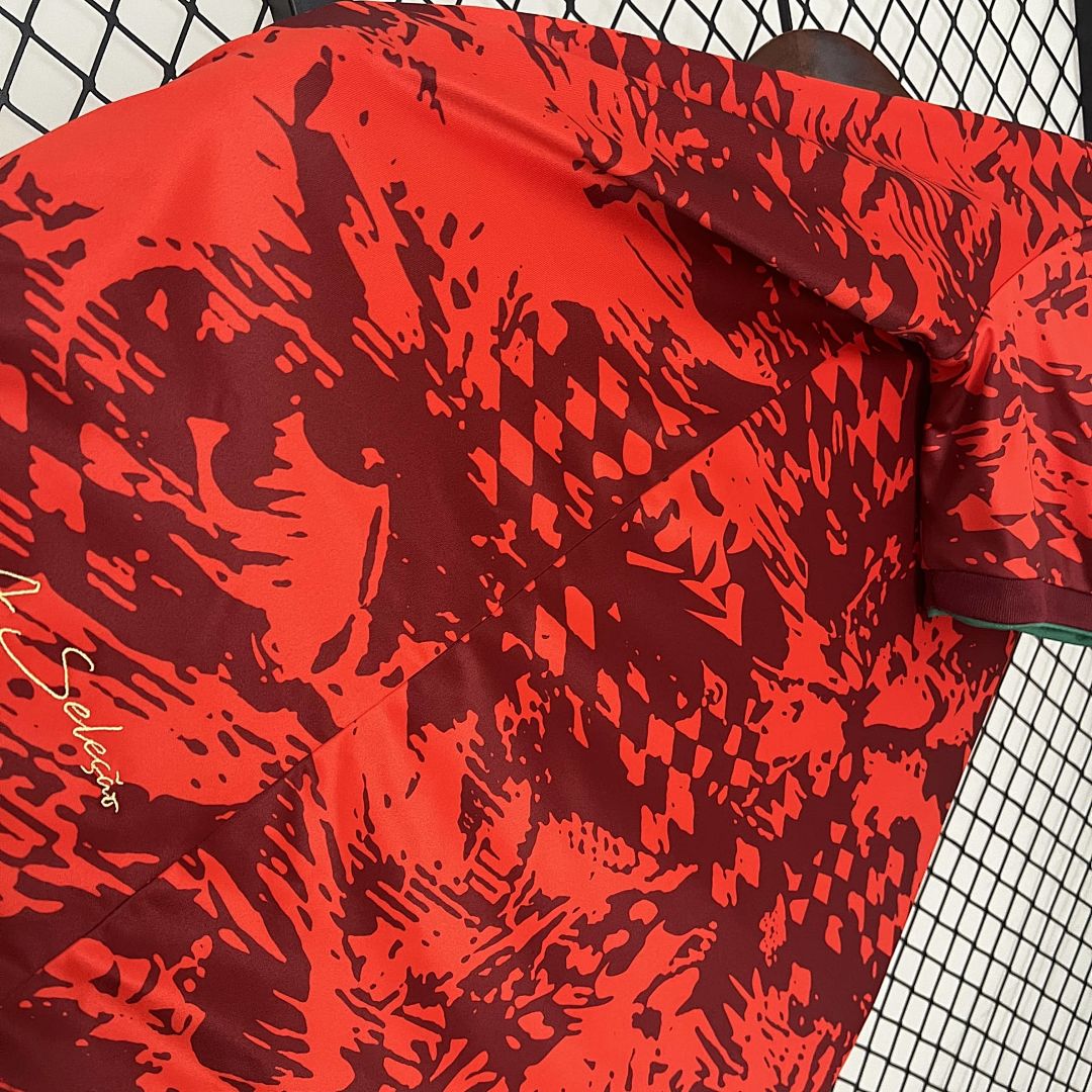 2024 Portugal Training Wear Red S-XXL 7