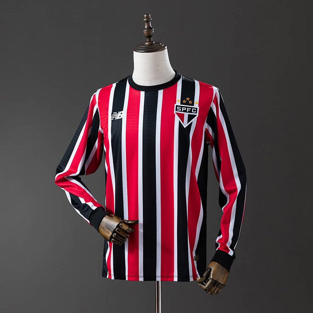 24_25 Long Sleeve Sao Paulo Away S-4XL