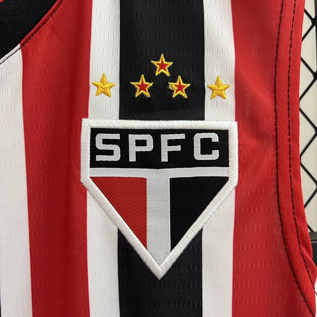 24_25 Vest Sao Paulo Away S-4XL 4