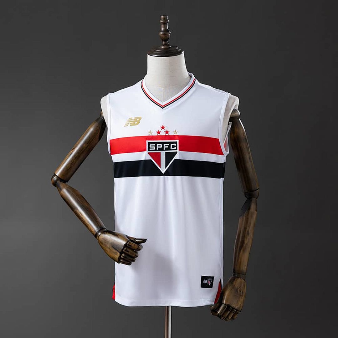 24_25 Vest Sao Paulo Home S-4XL
