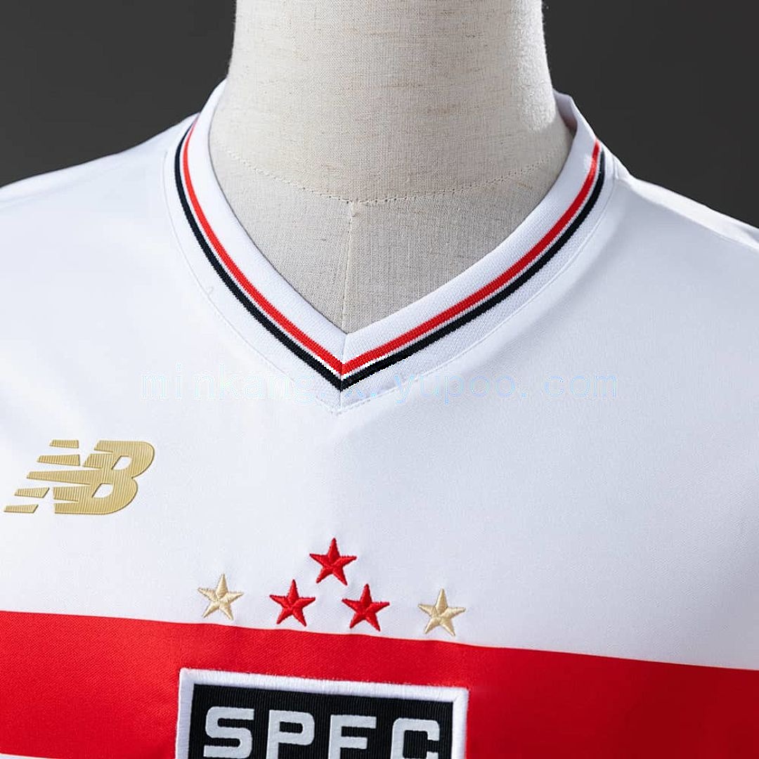 24_25 Vest Sao Paulo Home S-4XL 5