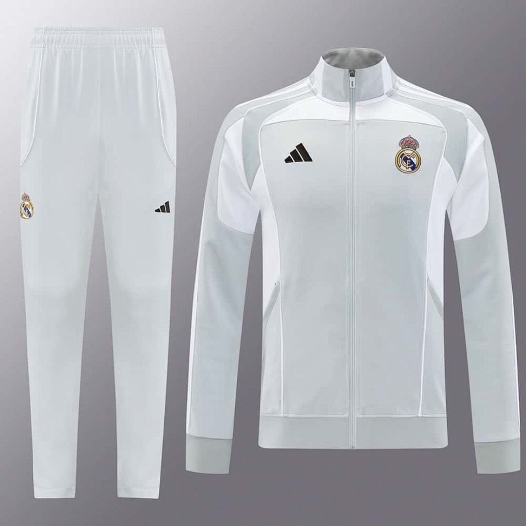 25-26 Real Madrid Training Kits Tracksuits Jacket Cheap Football Jersey Wholesale Yupoo 22