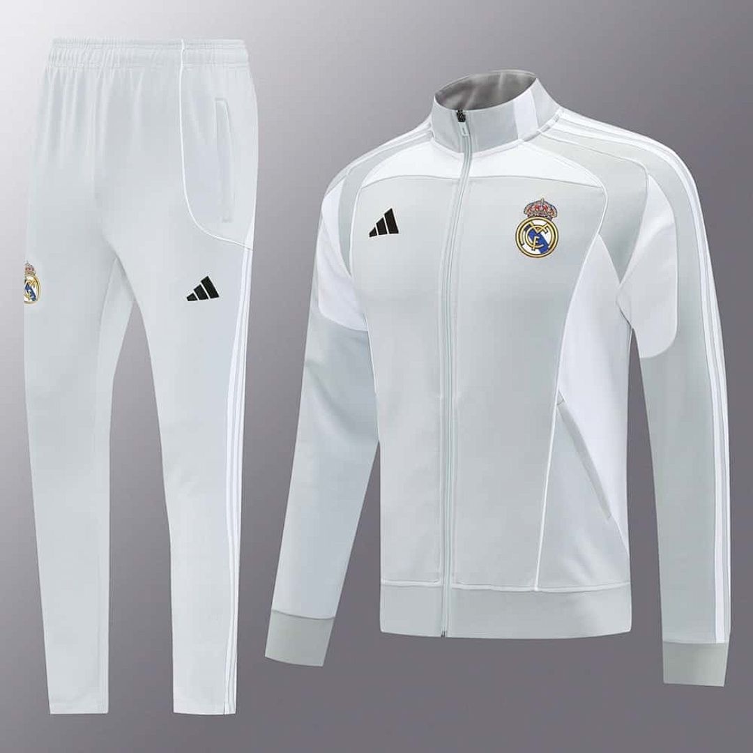 25-26 Real Madrid Training Kits Tracksuits Jacket Cheap Football Jersey Wholesale Yupoo 26