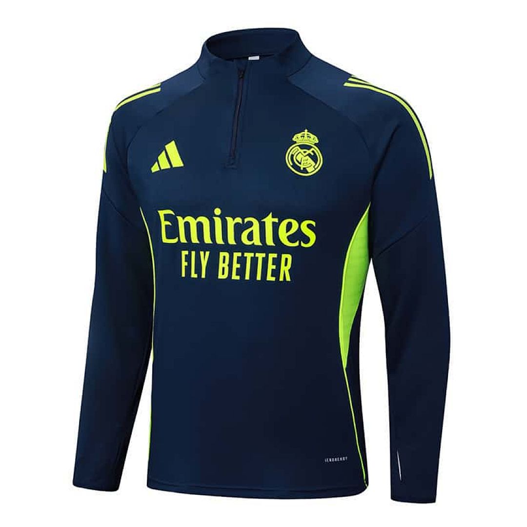 25-26 Real Madrid Training Kits Tracksuits Sweatshirt Cheap Football Jersey Wholesale Yupoo 8
