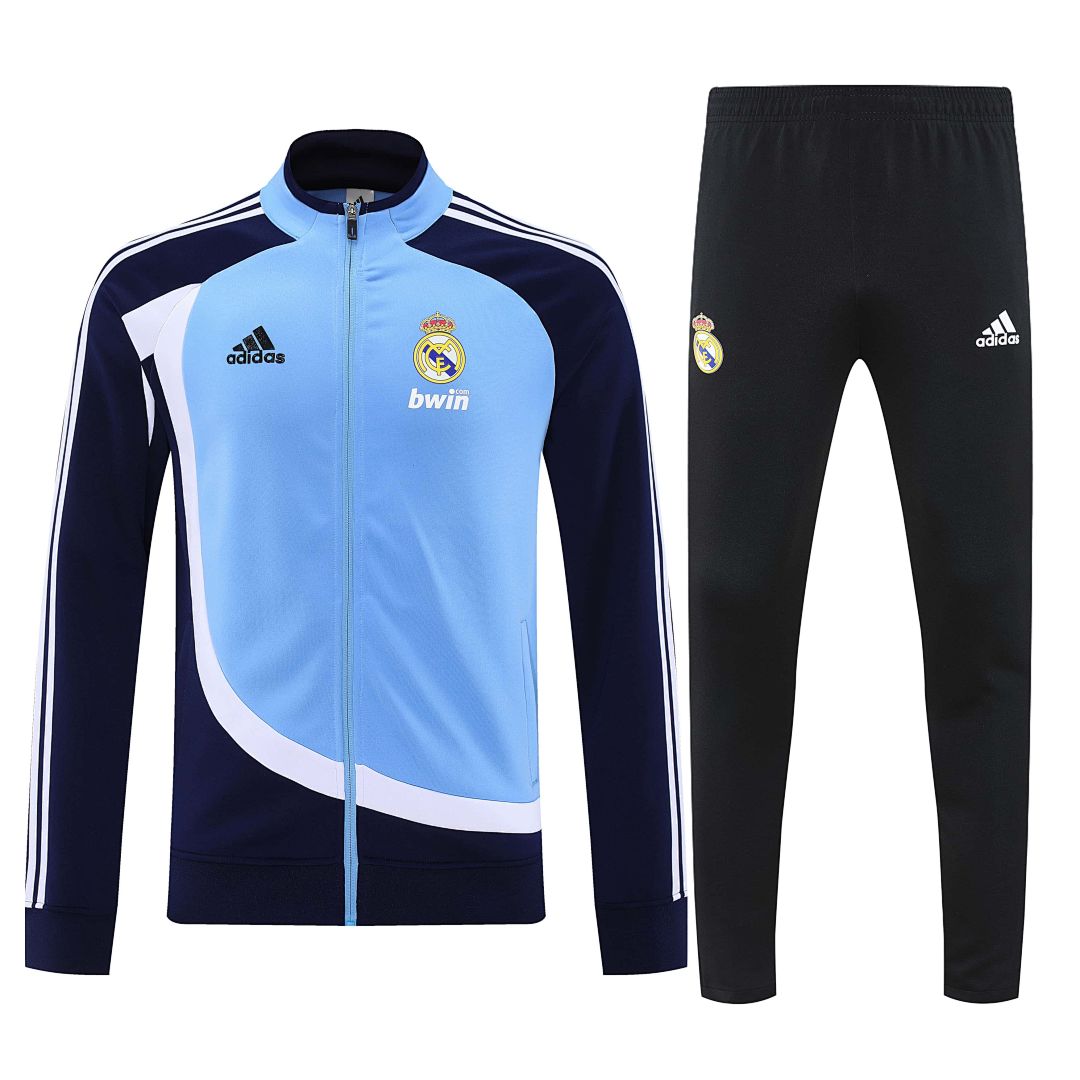07-08 Retro Real Madrid Training Kits Tracksuits Jacket Cheap Football Jersey Wholesale Yupoo 3