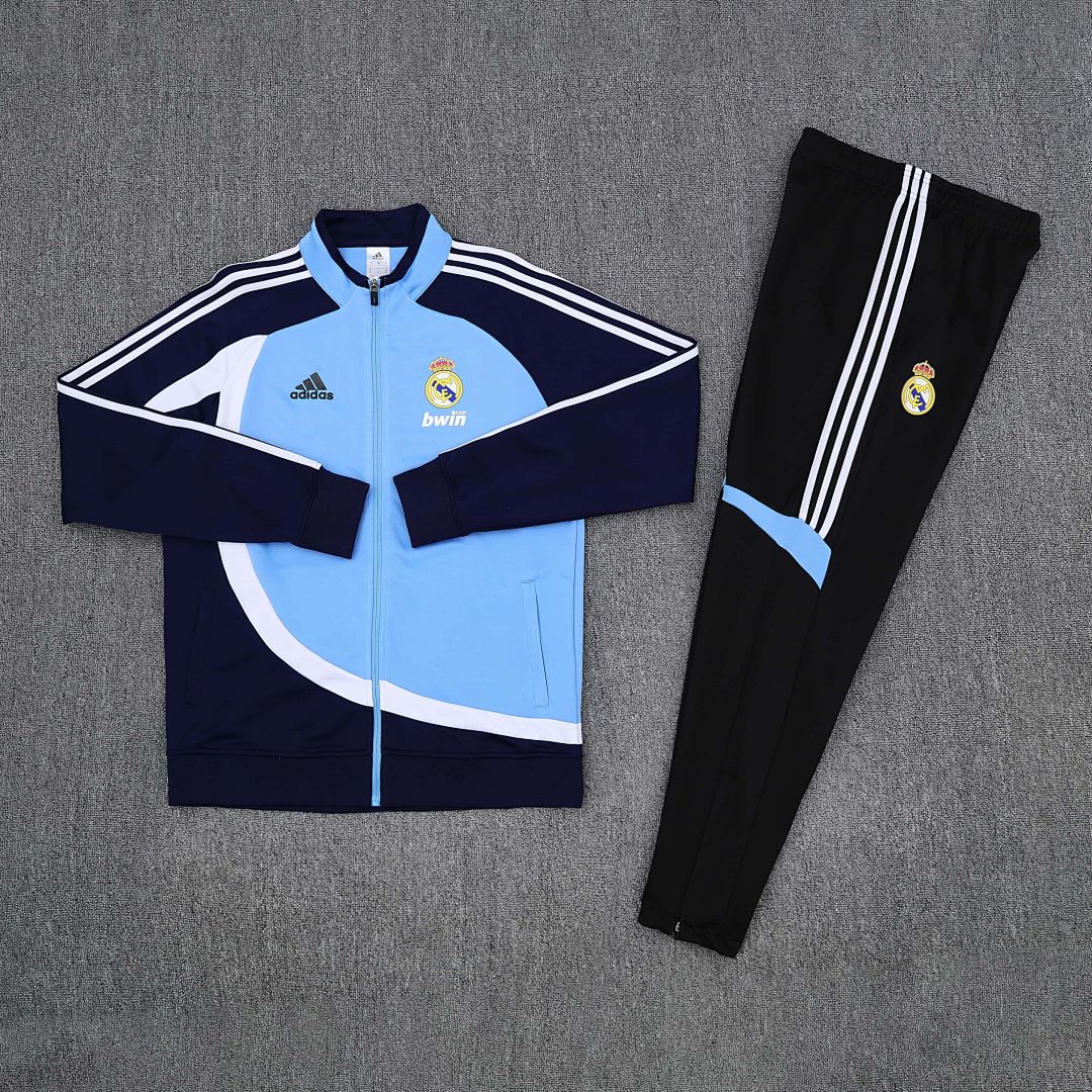 07-08 Retro Real Madrid Training Kits Tracksuits Jacket Cheap Football Jersey Wholesale Yupoo 5