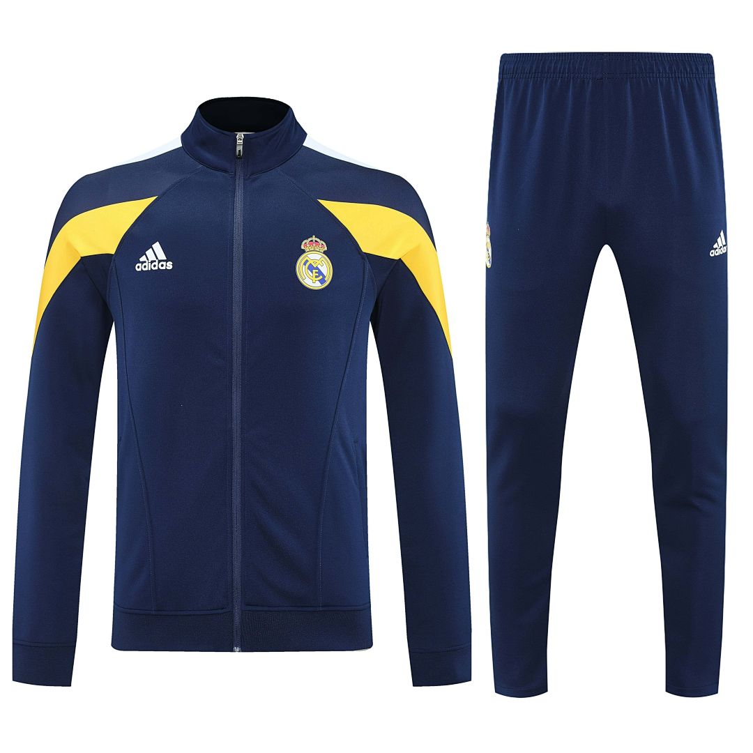 98-99 Retro Real Madrid Training Kits Tracksuits Jacket Cheap Football Jersey Wholesale Yupoo 5